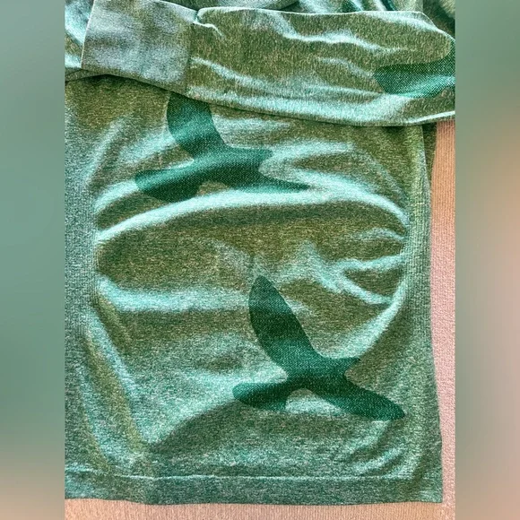 Oiselle Green Crew Neck Top - Picture 6 of 8